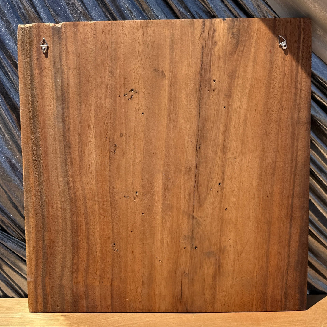 Vintage Carved Wood Spiral Wall Art Plaque - Monte Visión