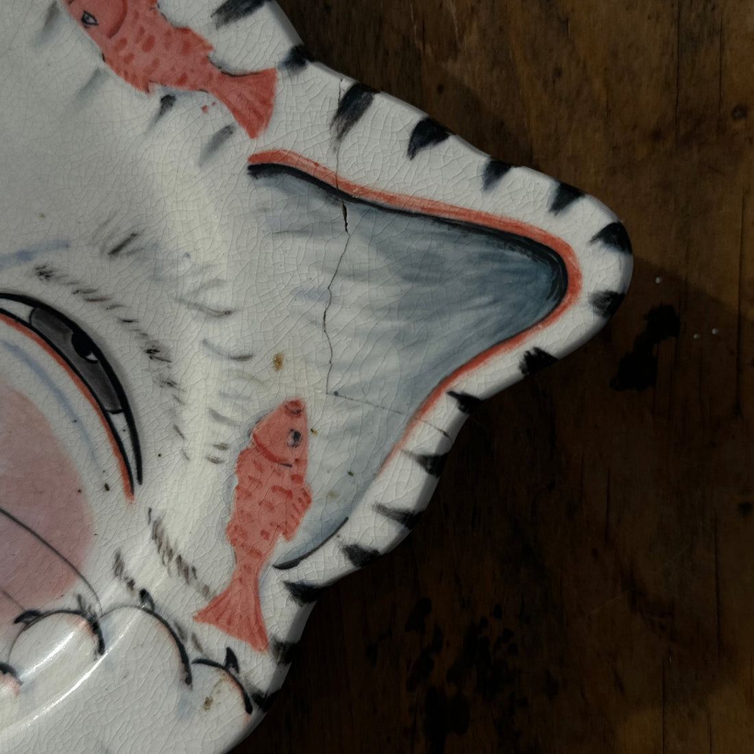 Vintage Handmade Cat Face Dishes- Set of 5 - Monte Visión