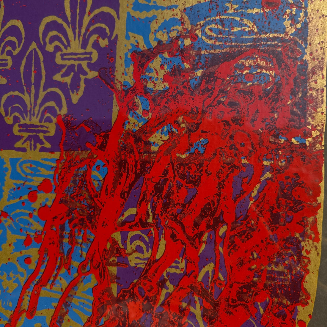 1960's George Mayhew Royal Shakespeare Company Henry V Framed Graphic Poster - Monte Visión