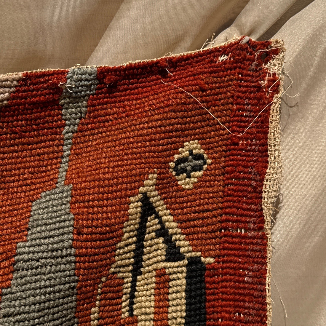 1970's Andean Rorschach Psychedelic Tapestry - Monte Visión