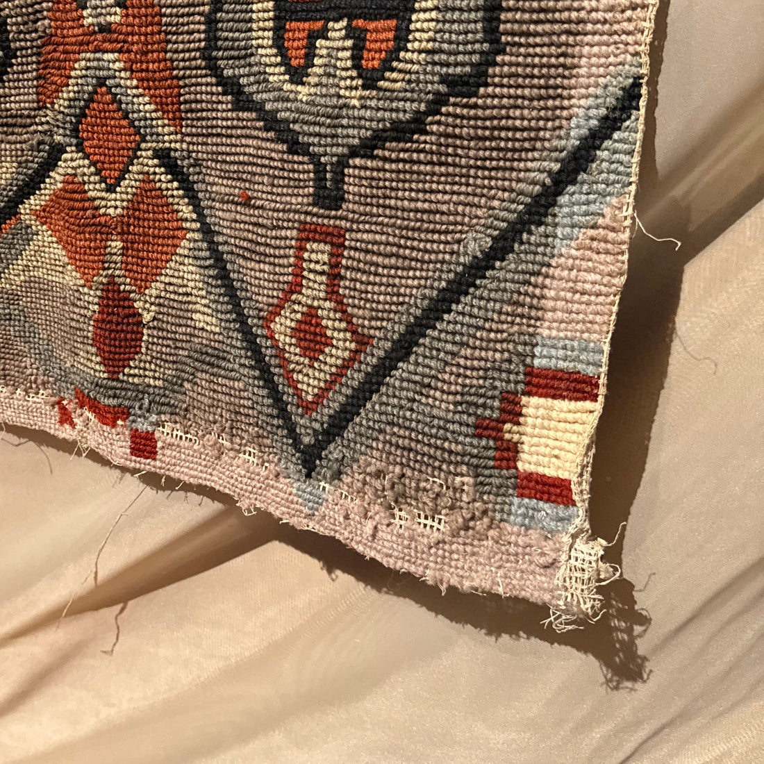 1970's Andean Rorschach Psychedelic Tapestry - Monte Visión