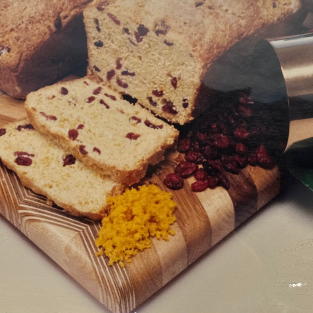 1970's Cranberry Orange Loaf Food Still Life - Monte Visión
