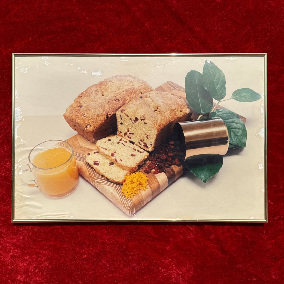 1970's Cranberry Orange Loaf Food Still Life - Monte Visión