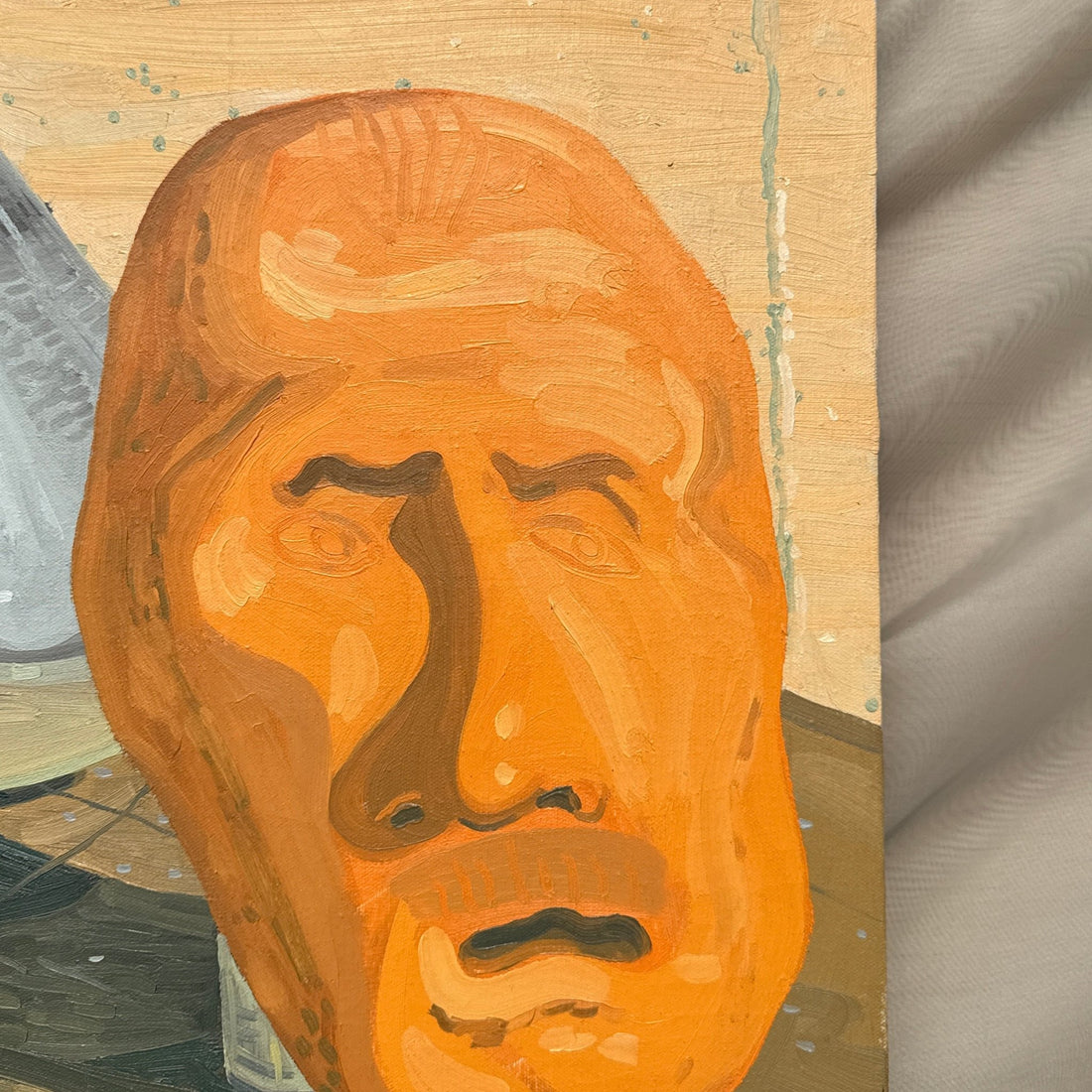 1970's Surrealist Artists Table Top Still Life - Monte Visión