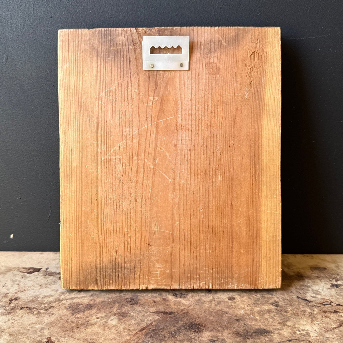 1970's Wood & Brass "Born Again" Butterfly Wall Art - Monte Visión