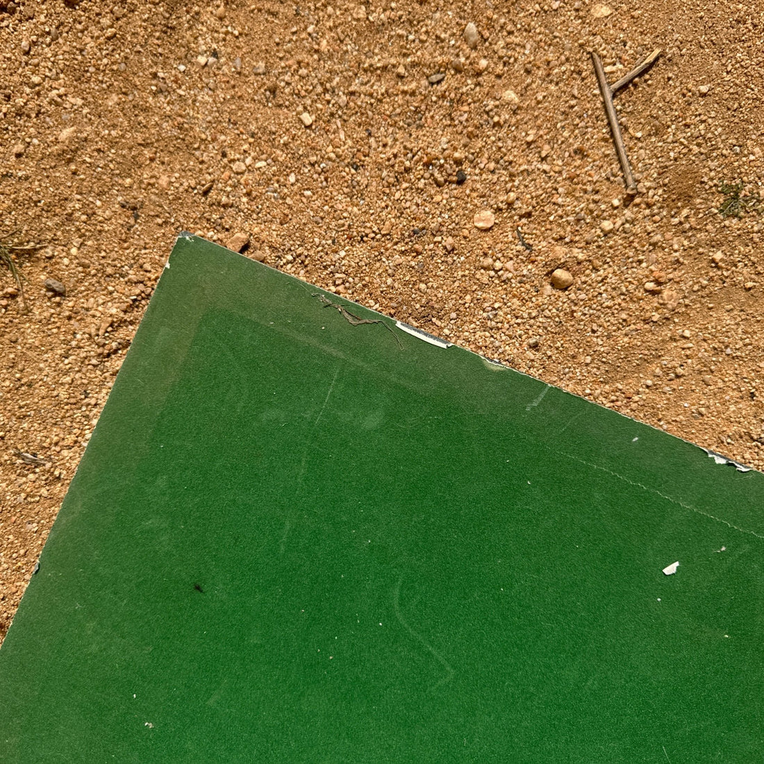 Dark Green & White Checkerboard Stone Decor - Monte Visión