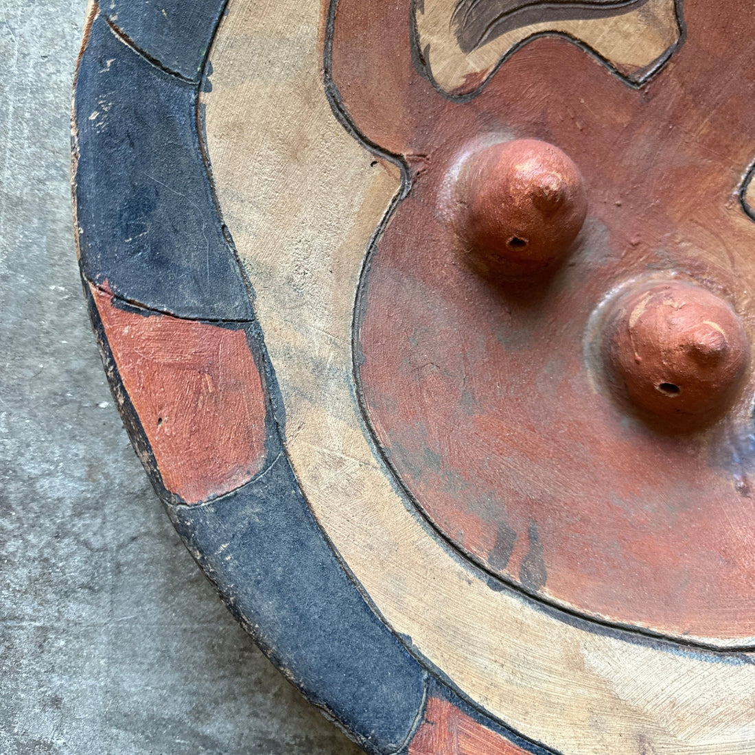 Early Dolores Porras Oversized Oaxacan Pottery Mermaid Bowl - Monte Visión