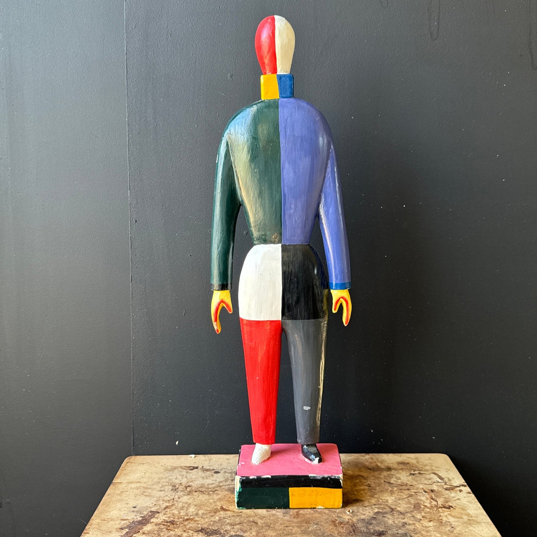 Kazimir Malevich Abstract Modernist Guggenheim Sportsmen Figure - Monte Visión