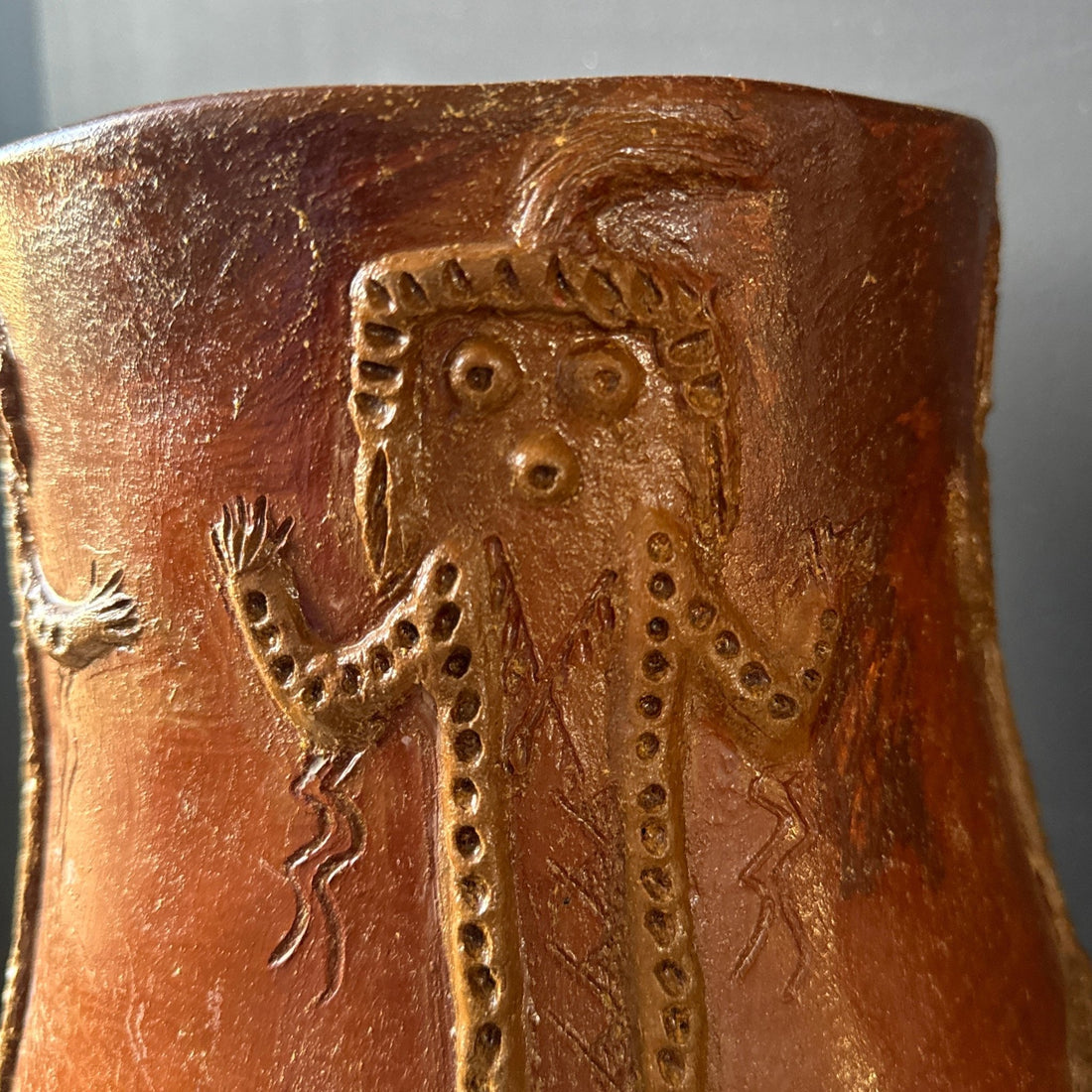 Navajo Corn Maiden Pottery by Faye Tso - Monte Visión