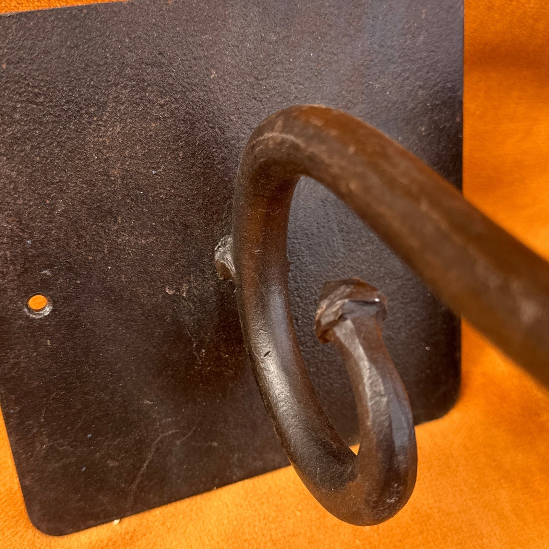 Oversized Hand-Made Wrough Iron Knot Candle Wall Sconces- Set of 2 - Monte Visión