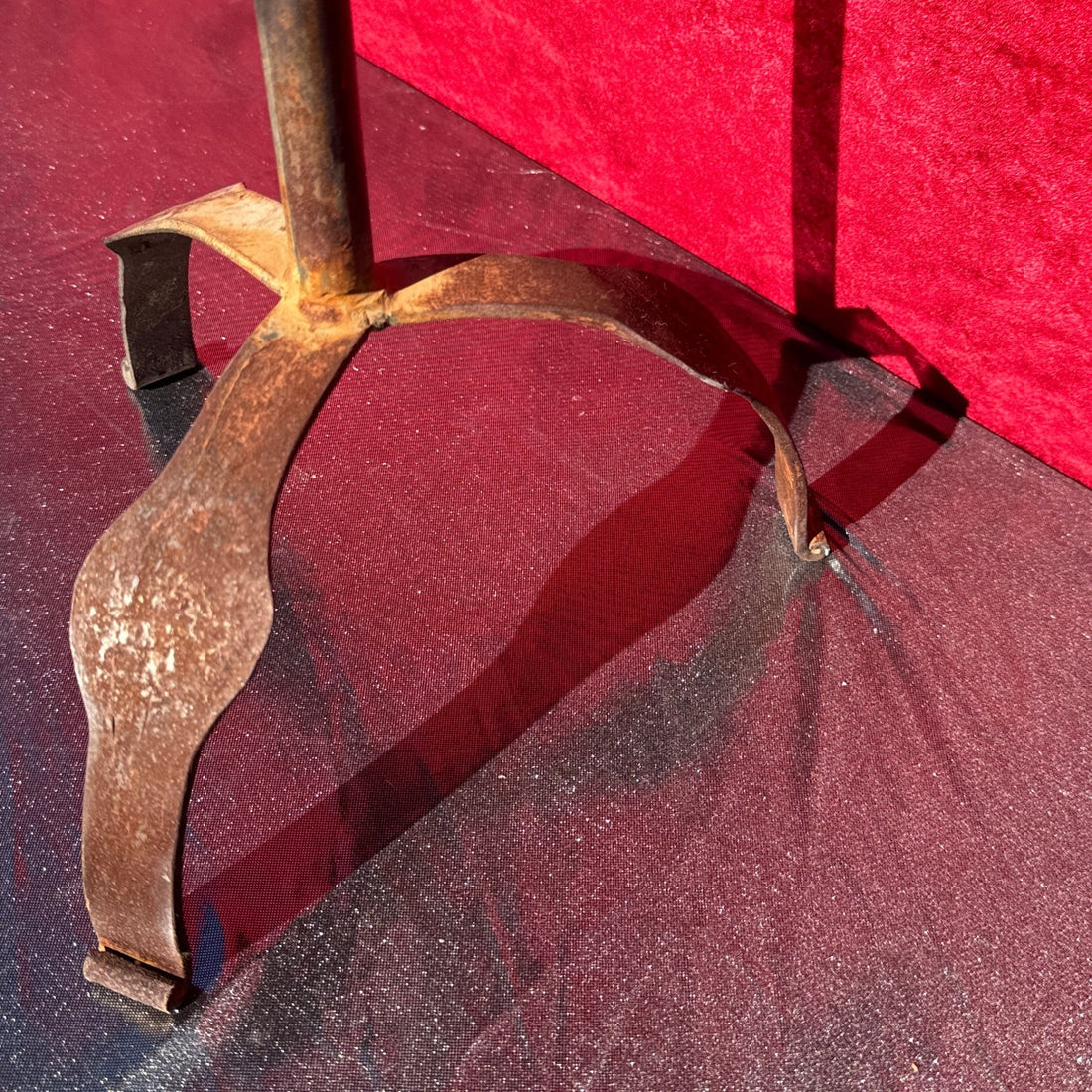 Oversized Heavy Steel Candelabra - Monte Visión