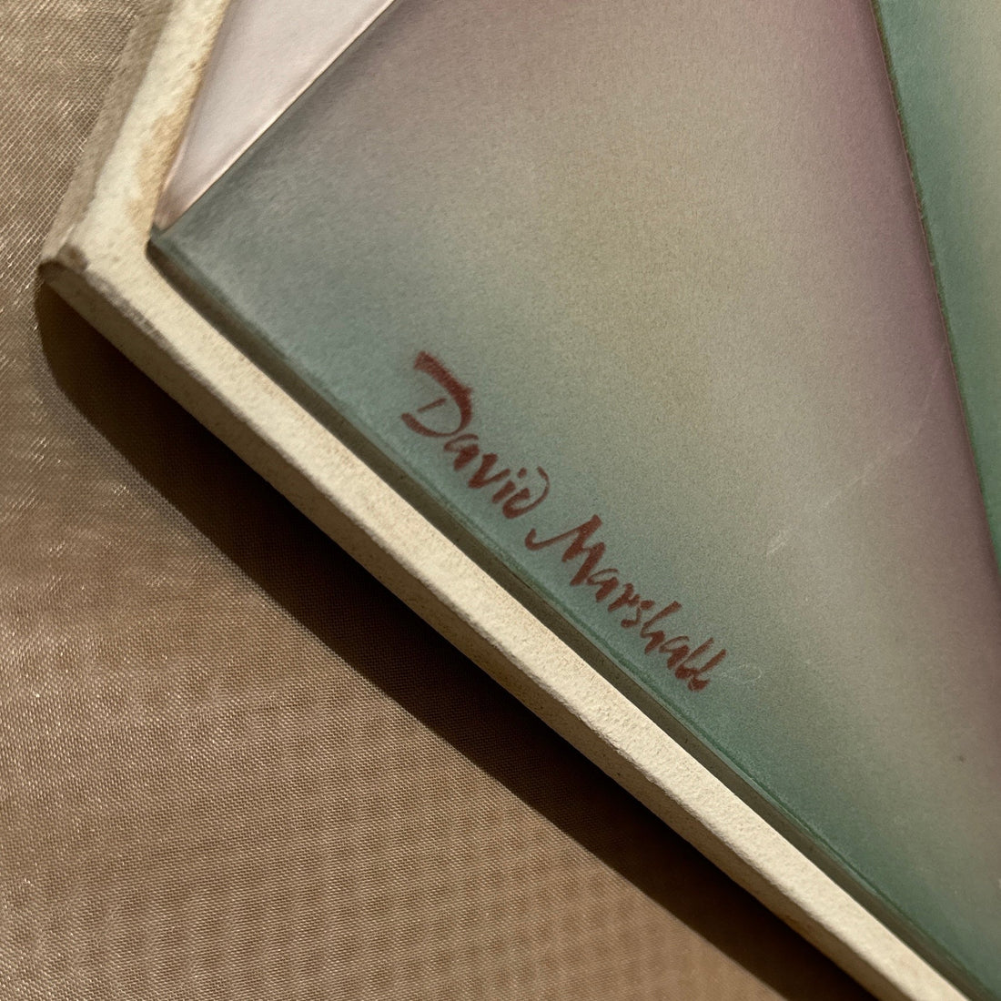 Postmodern Geometric Pastel David Marshall Wall Mirror - Monte Visión