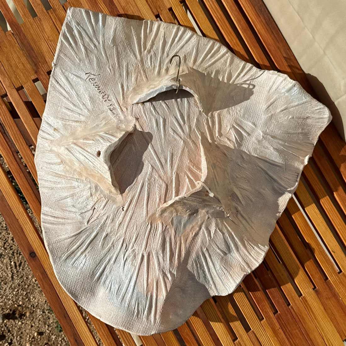 Postmodern Irredescent Slab Bowl Or Wall Art - Monte Visión