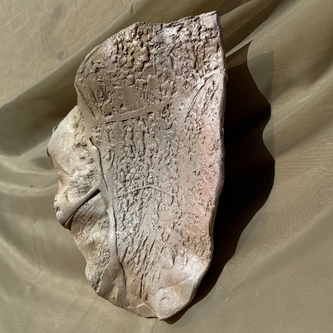 Postmodern Irredescent Slab Bowl Or Wall Art - Monte Visión