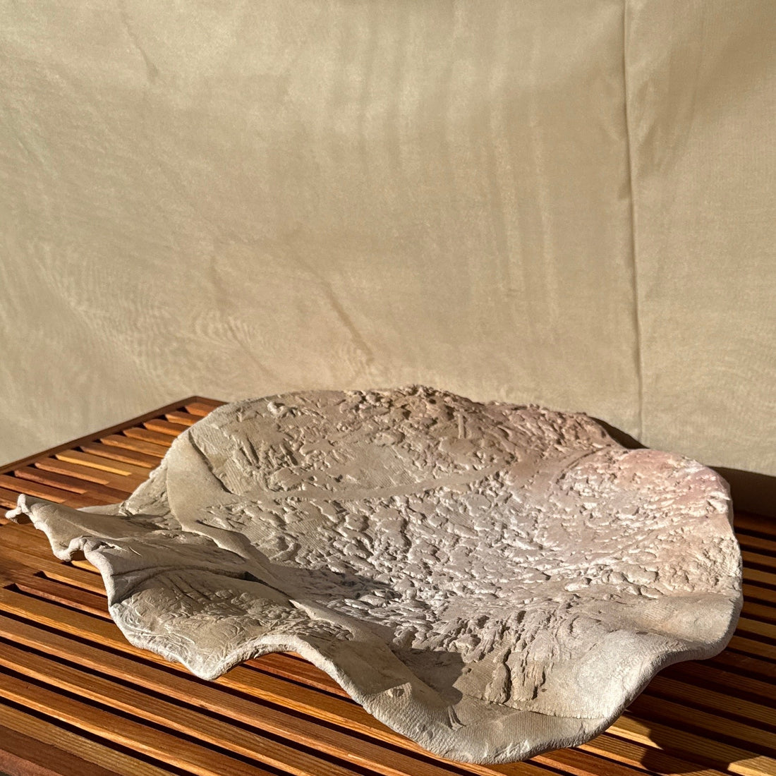 Postmodern Irredescent Slab Bowl Or Wall Art - Monte Visión