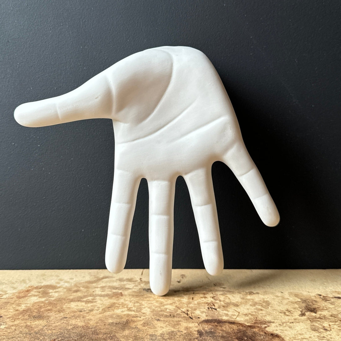Postmodern Porcelain Wall-Mounted Hand Decor Or Hook - Monte Visión
