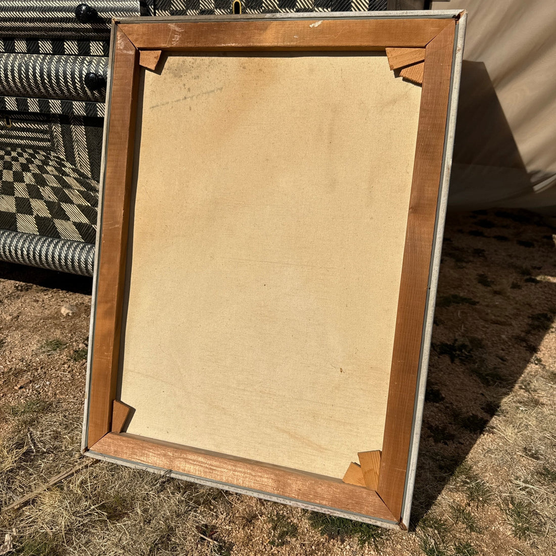 Postmodern Surrealist Pensive Man Painting - Monte Visión