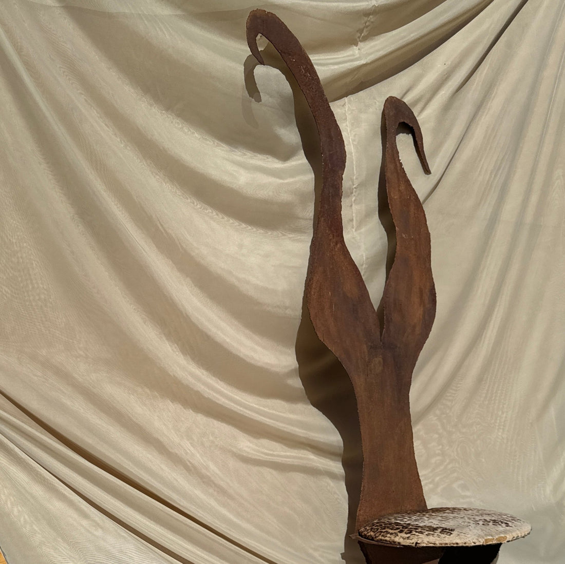 Postmodern Torch-Cut Solid Steel Whimsical Jester Accent Chair - Monte Visión