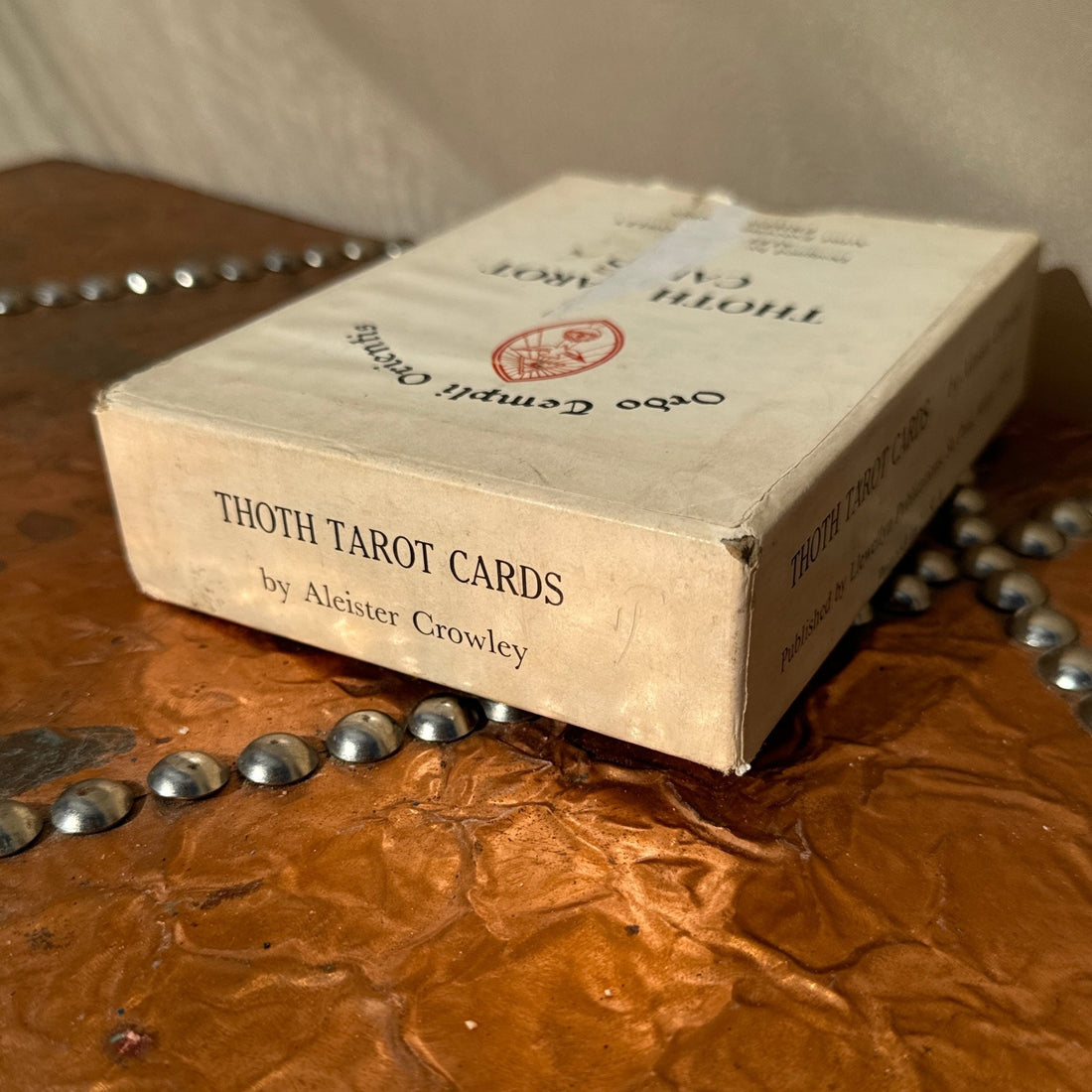 Vintage 1st Edition 1973 Aleister Crowley Thoth Tarot Cards - Monte Visión