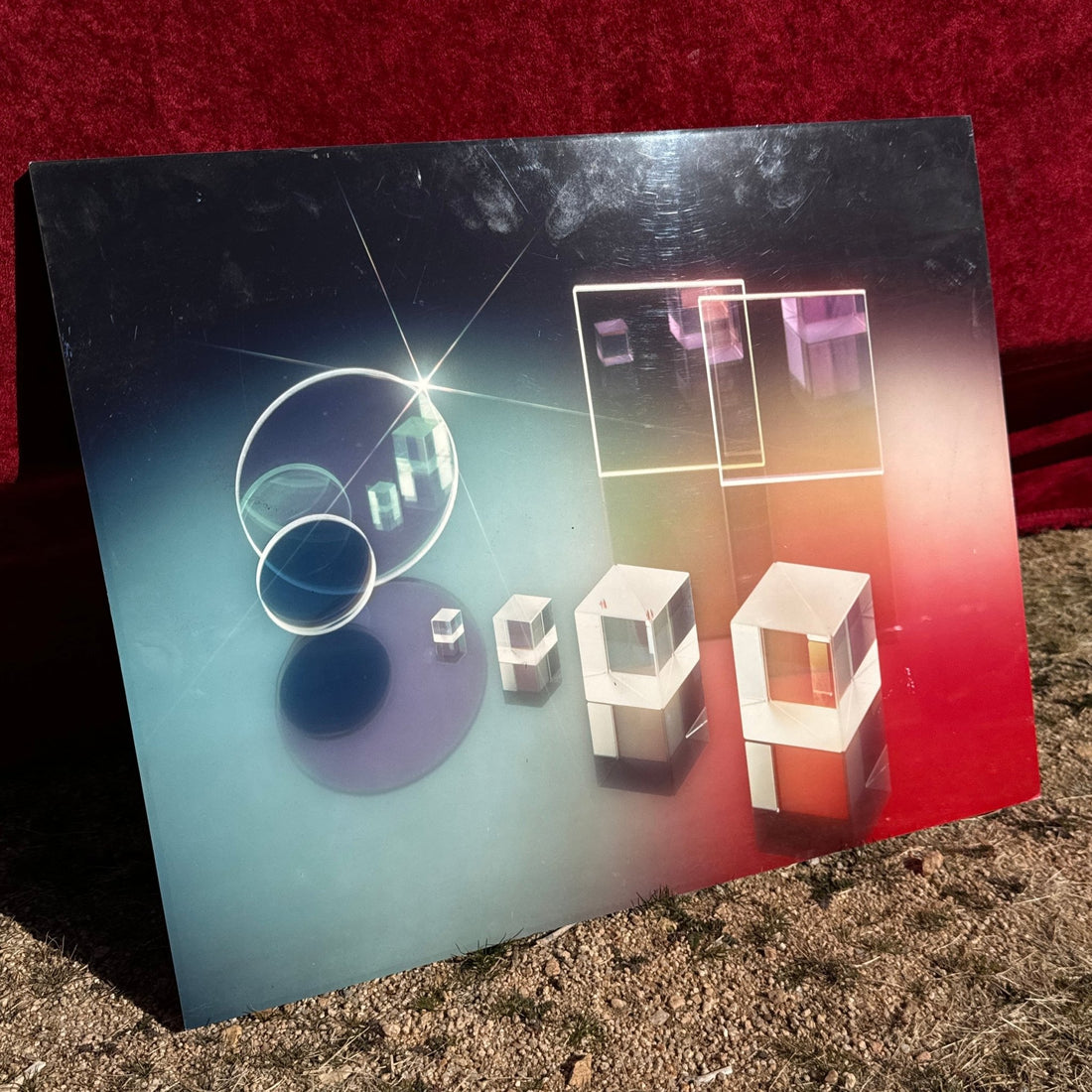 Vintage 3D Photo-Finish Mounted Graphic Art - Monte Visión