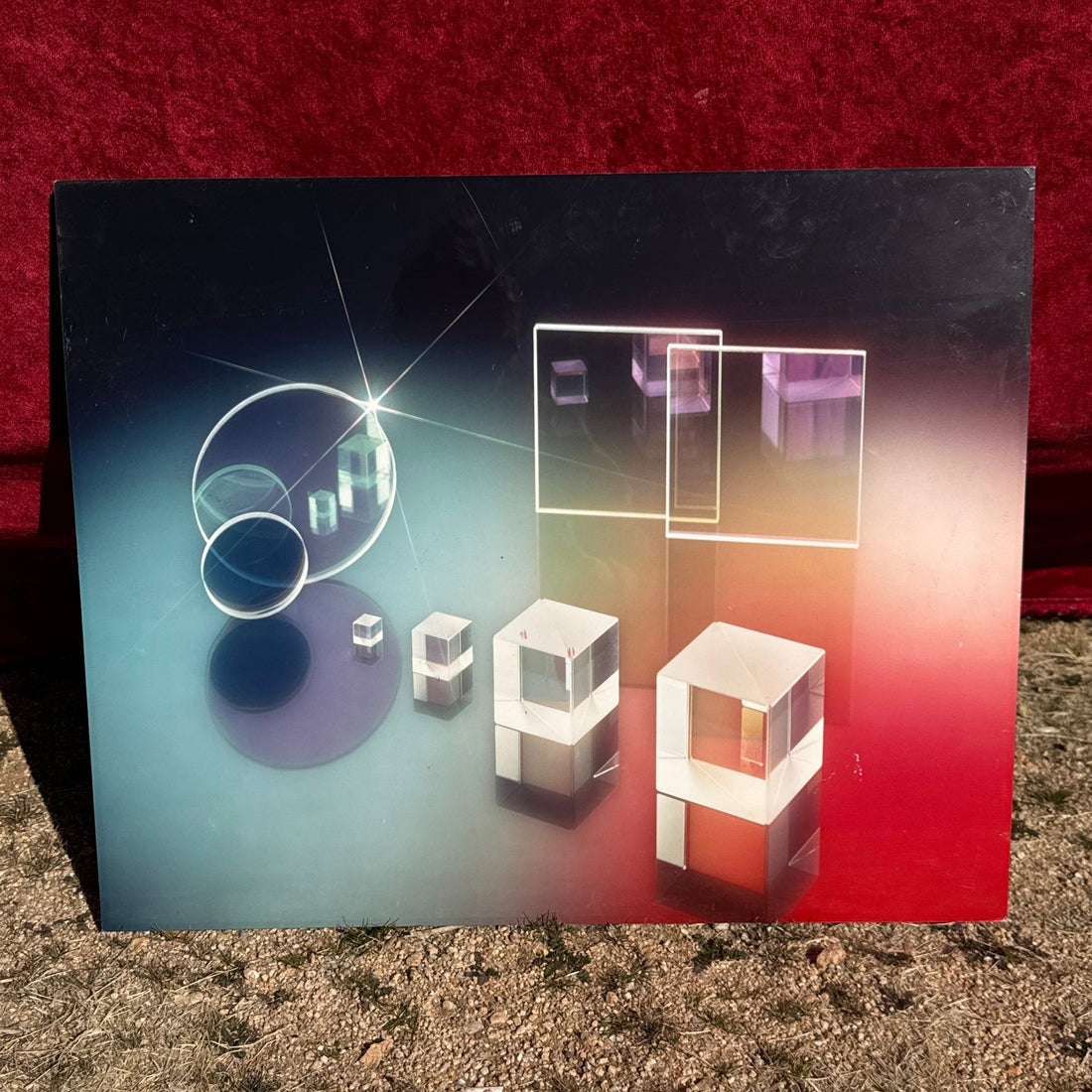 Vintage 3D Photo-Finish Mounted Graphic Art - Monte Visión