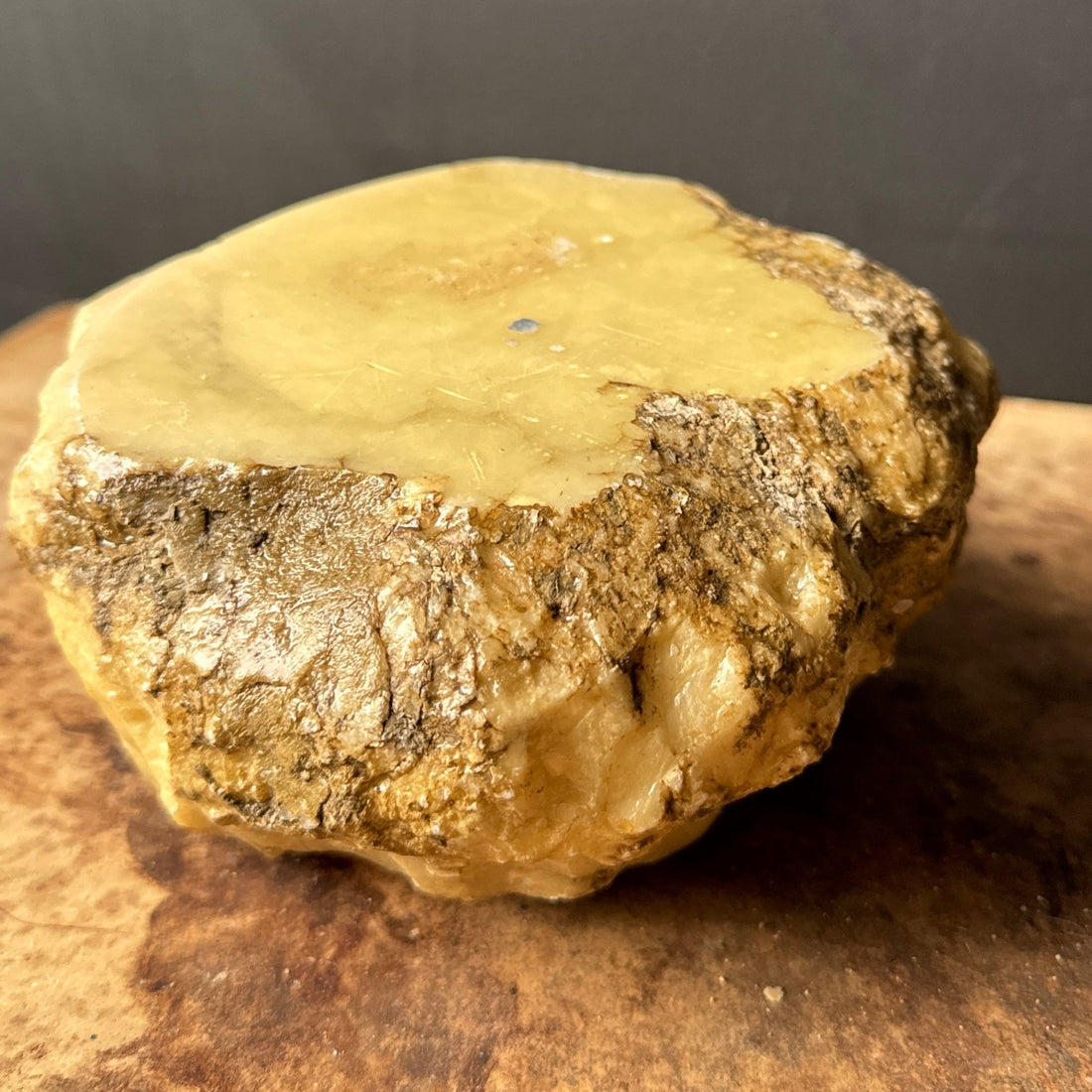 Vintage Carved Cream Brutalist Sandstone Chunk Ashtray - Monte Visión