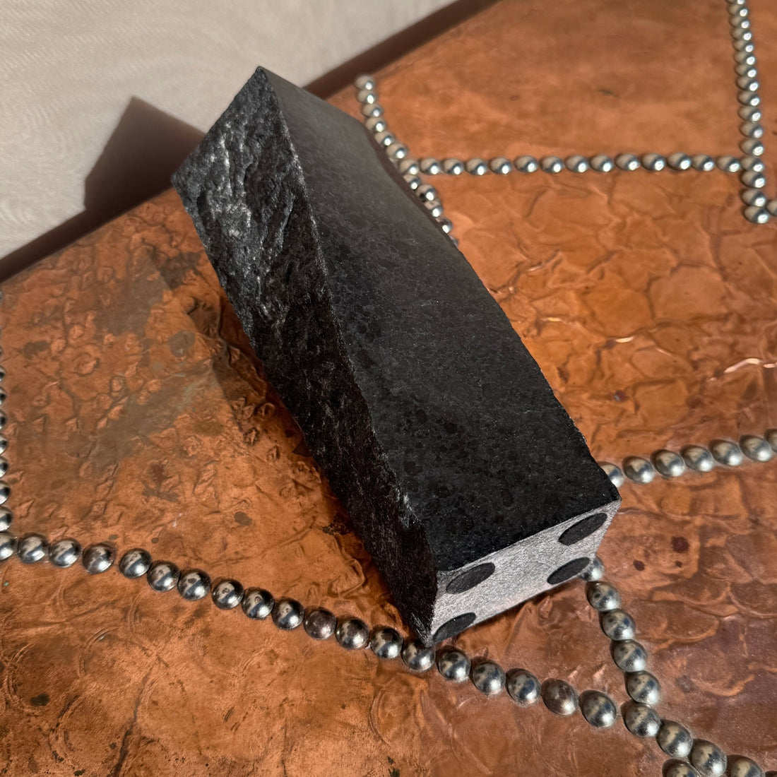 Vintage Carved Granite Twist Vase - Monte Visión