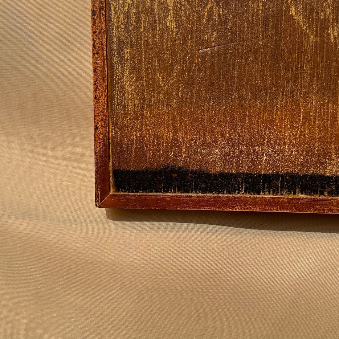 Vintage Graphic Stencil Art On Wood - Monte Visión