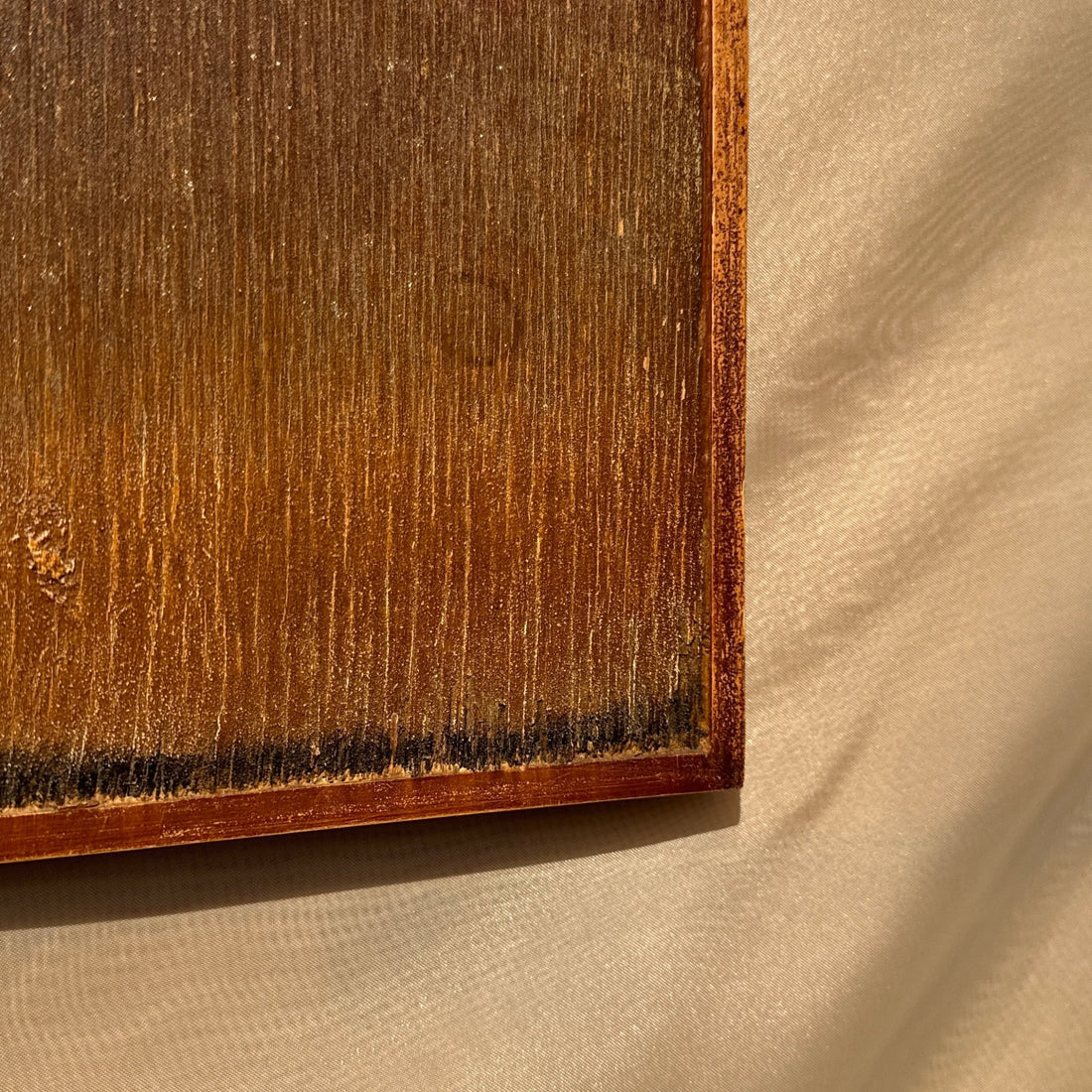 Vintage Graphic Stencil Art On Wood - Monte Visión