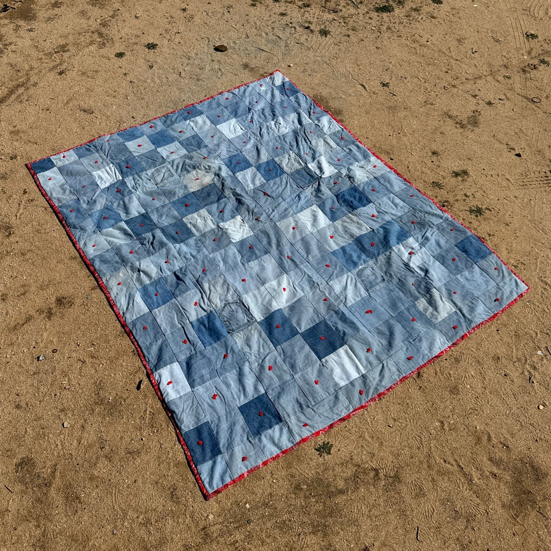 Vintage Levi's Patchwork Quilt - Monte Visión