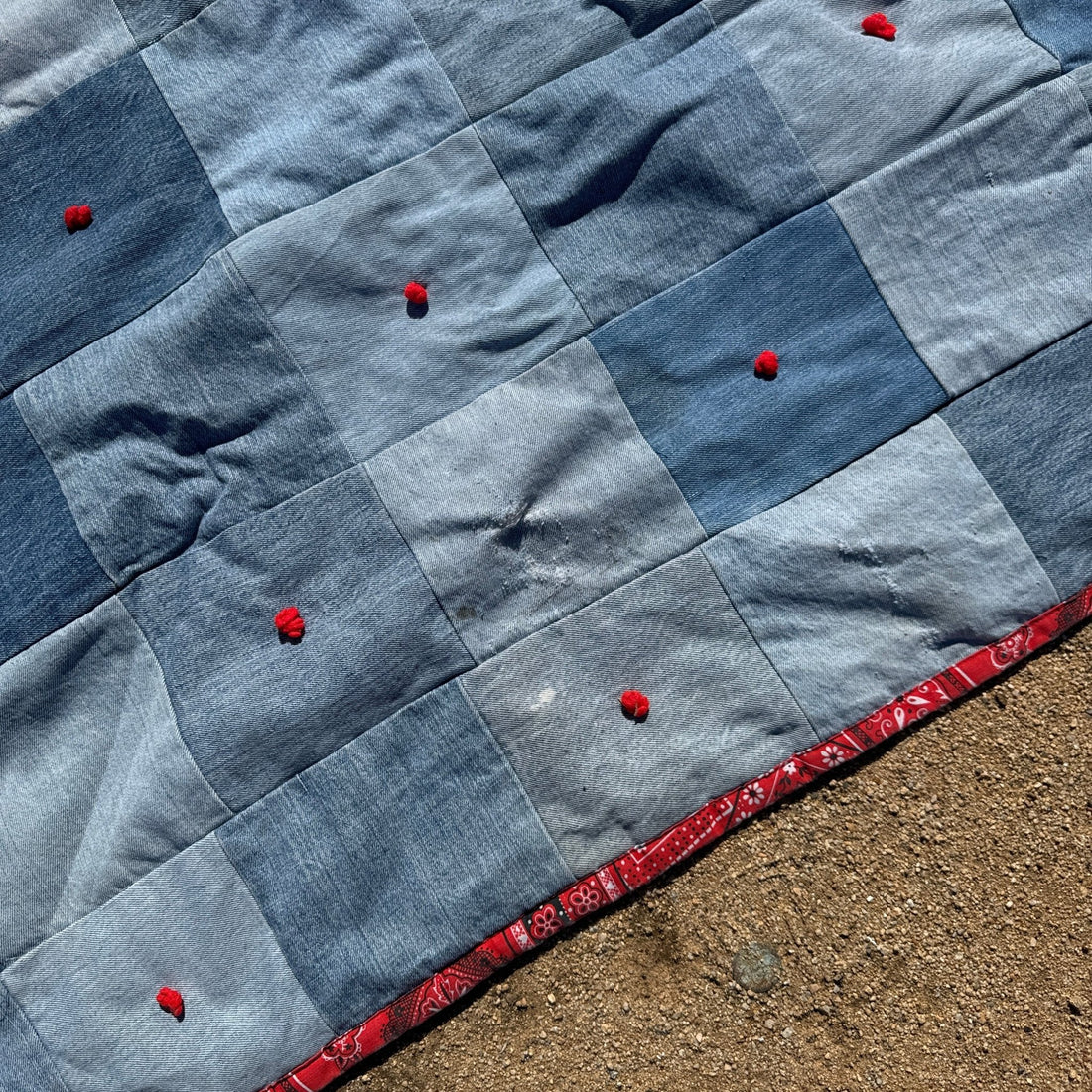 Vintage Levi's Patchwork Quilt - Monte Visión