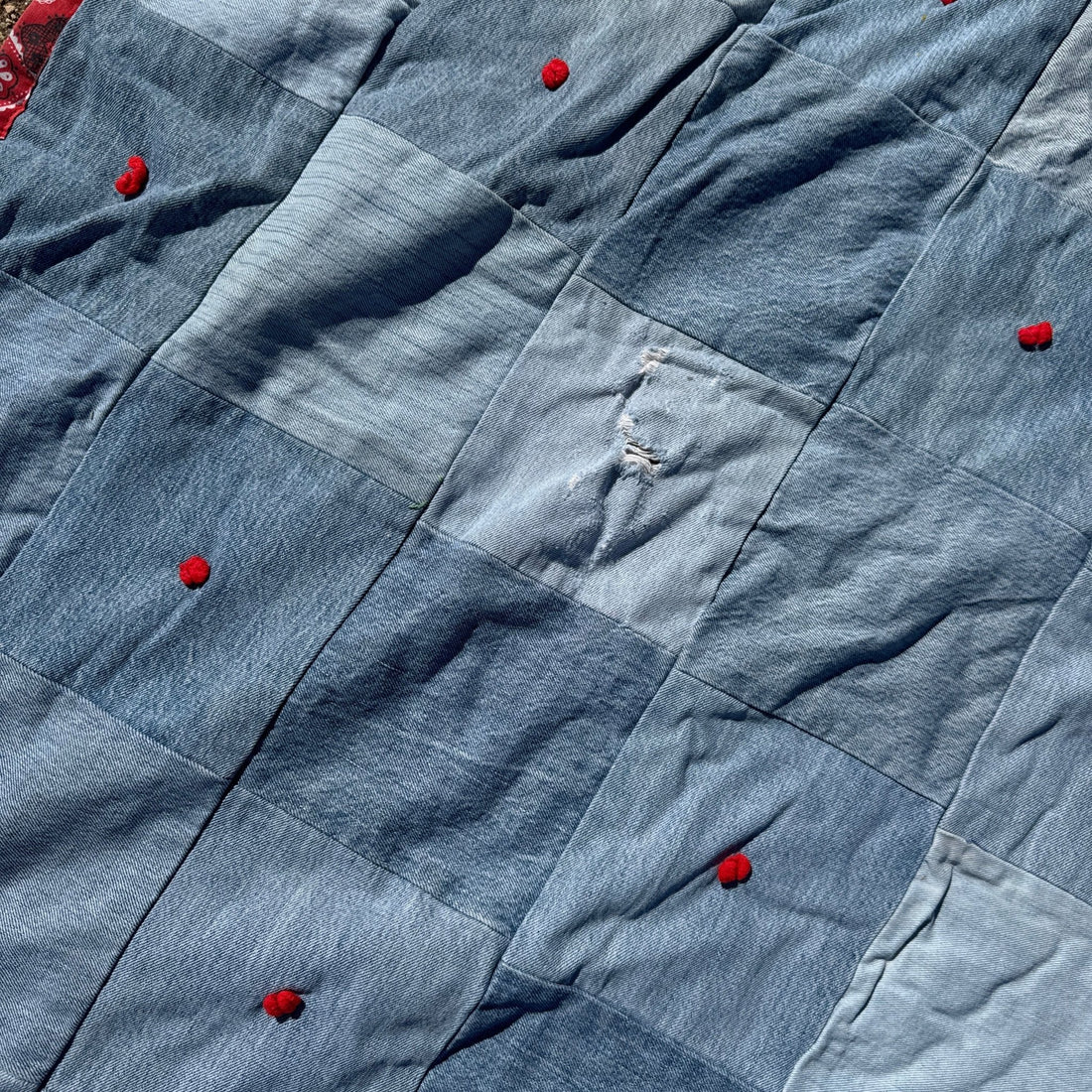 Vintage Levi's Patchwork Quilt - Monte Visión