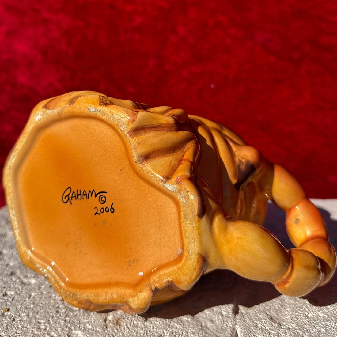 Vintage Novelty Scorpion Mug - Monte Visión