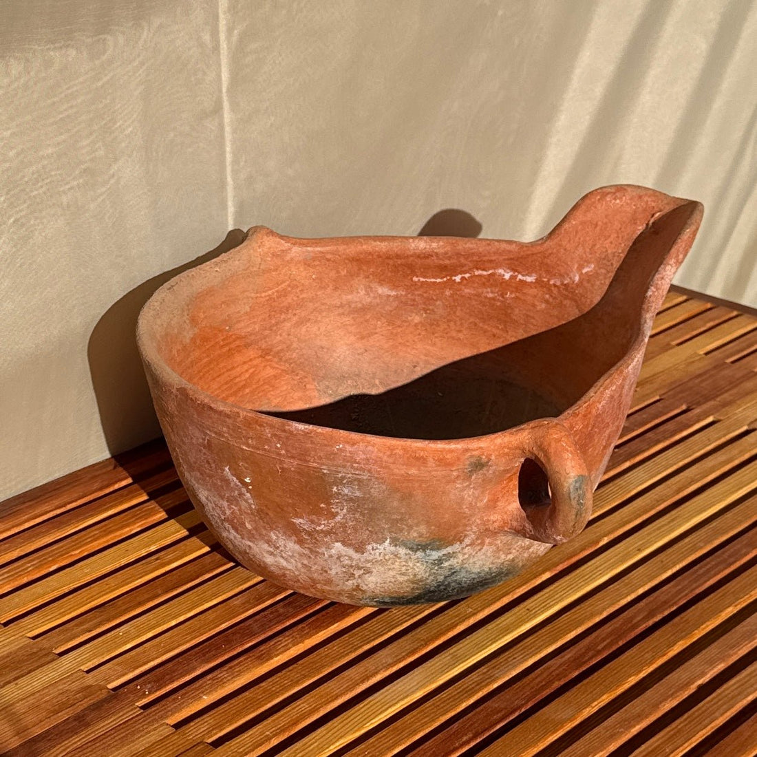 Vintage Oaxacan Red Clay Oversized Bowl - Monte Visión