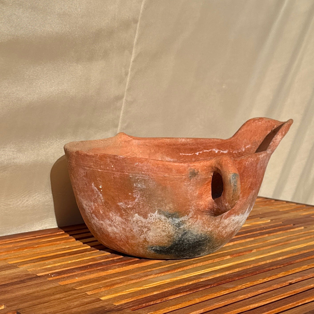 Vintage Oaxacan Red Clay Oversized Bowl - Monte Visión