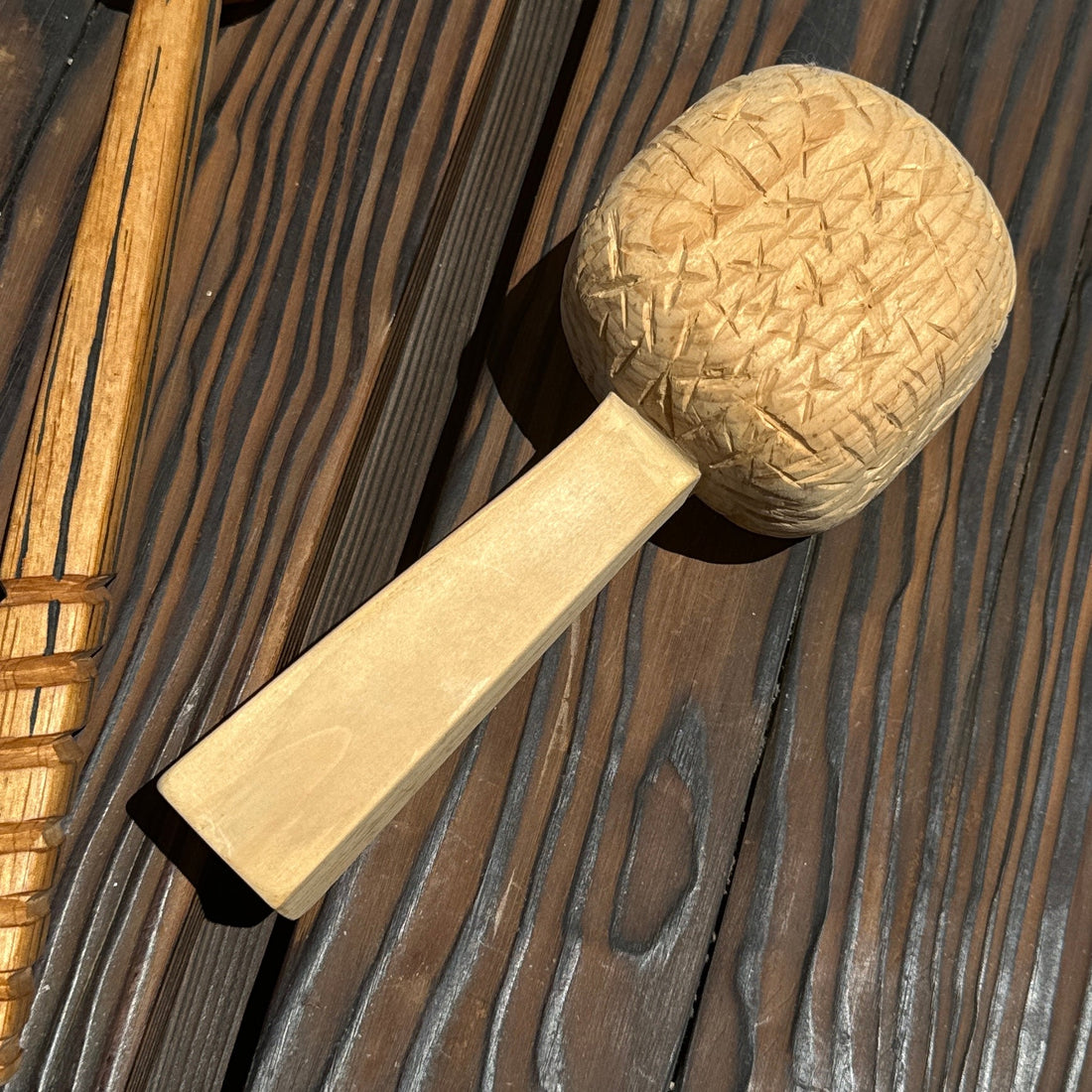 Artist-Made Carved Mallet Objects - Monte Visión