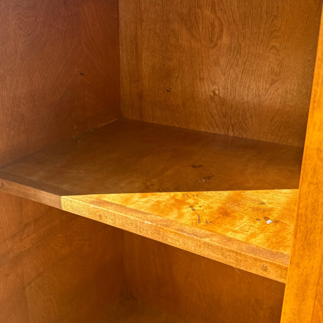 Artist-Made Wood Storage Shelves - Monte Visión