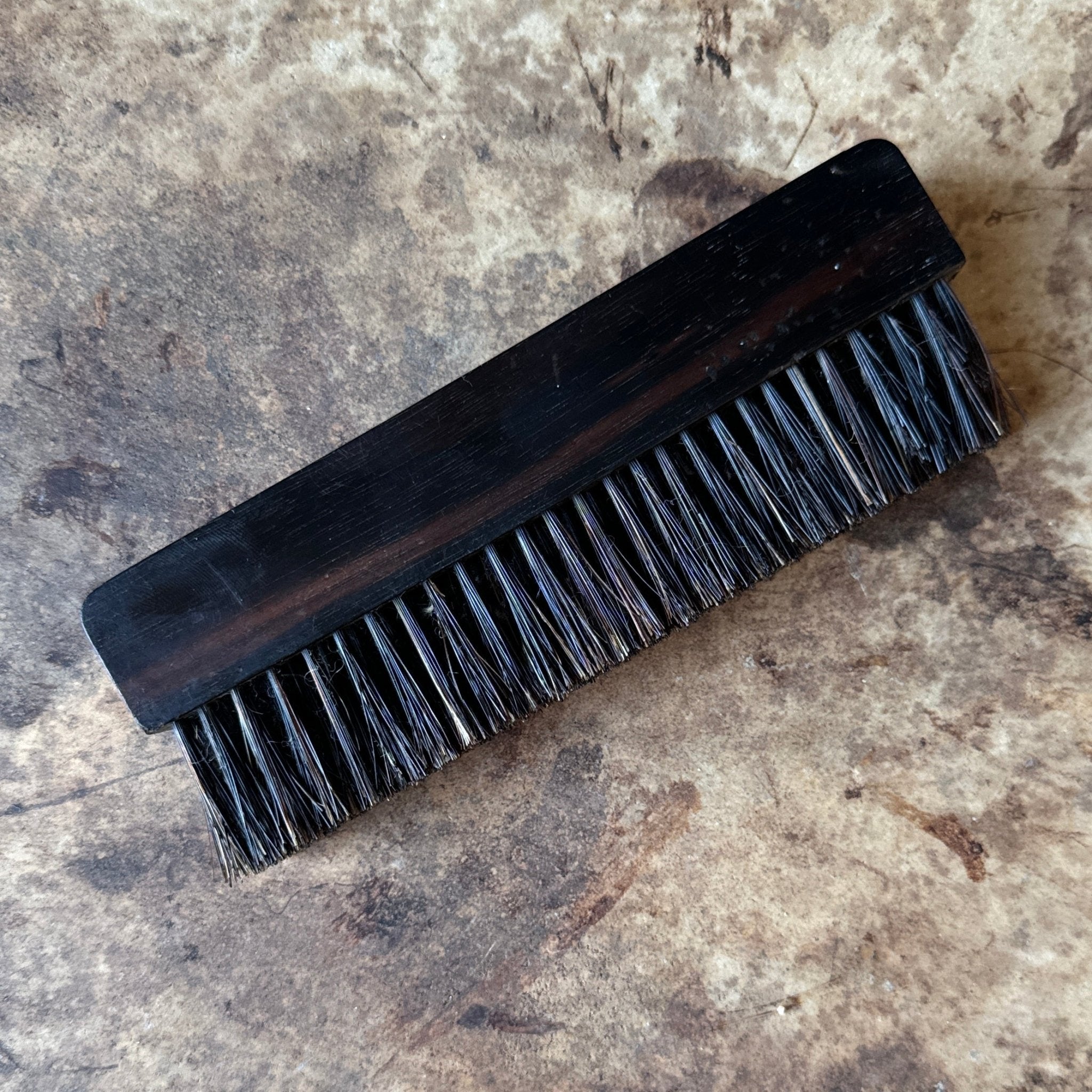 1930's Ebony Wood & Brass Chain Hermes Lint Brush – Monte Visión