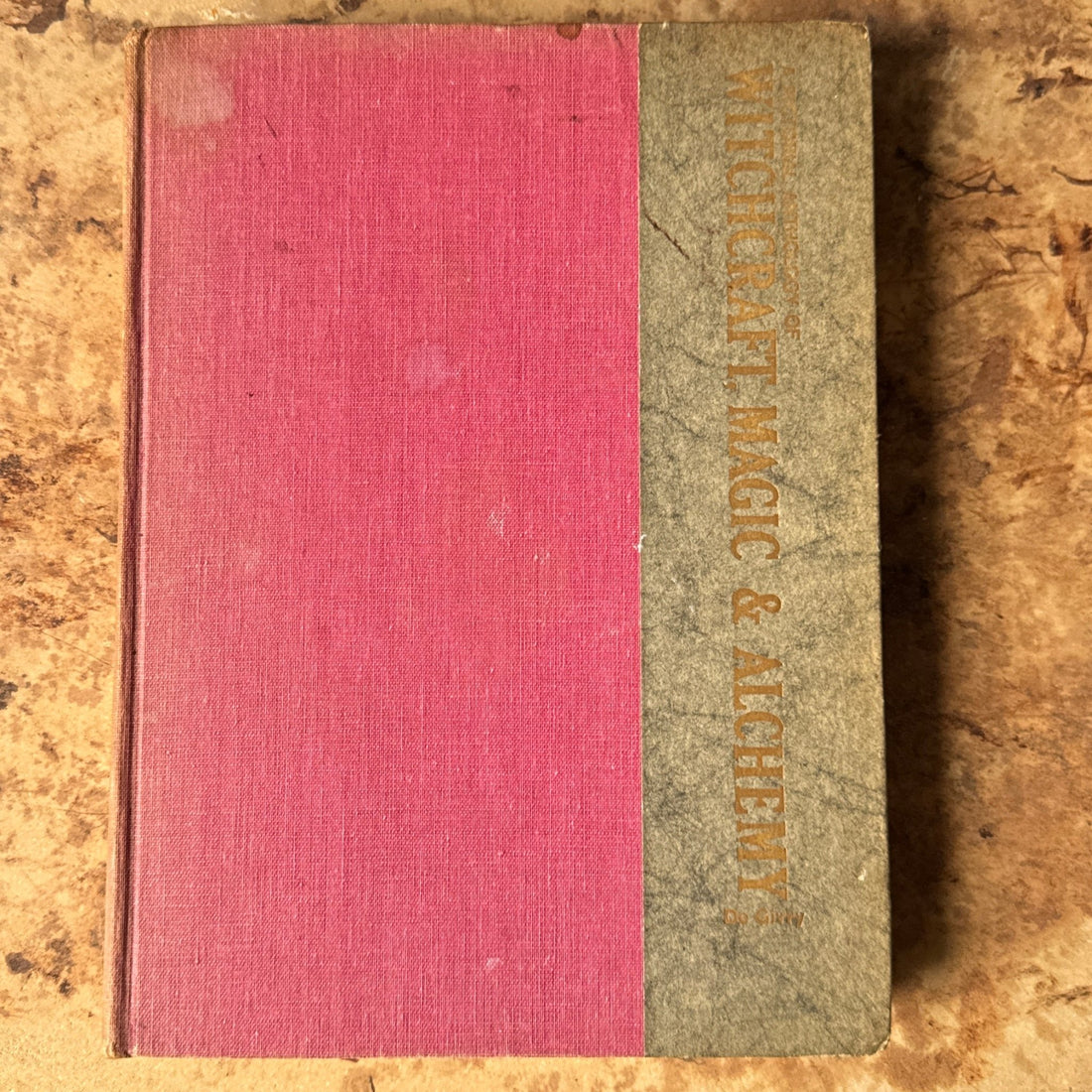 1958 1st Edition "Witchcraft, Magic & Alchemy" Book - Monte Visión