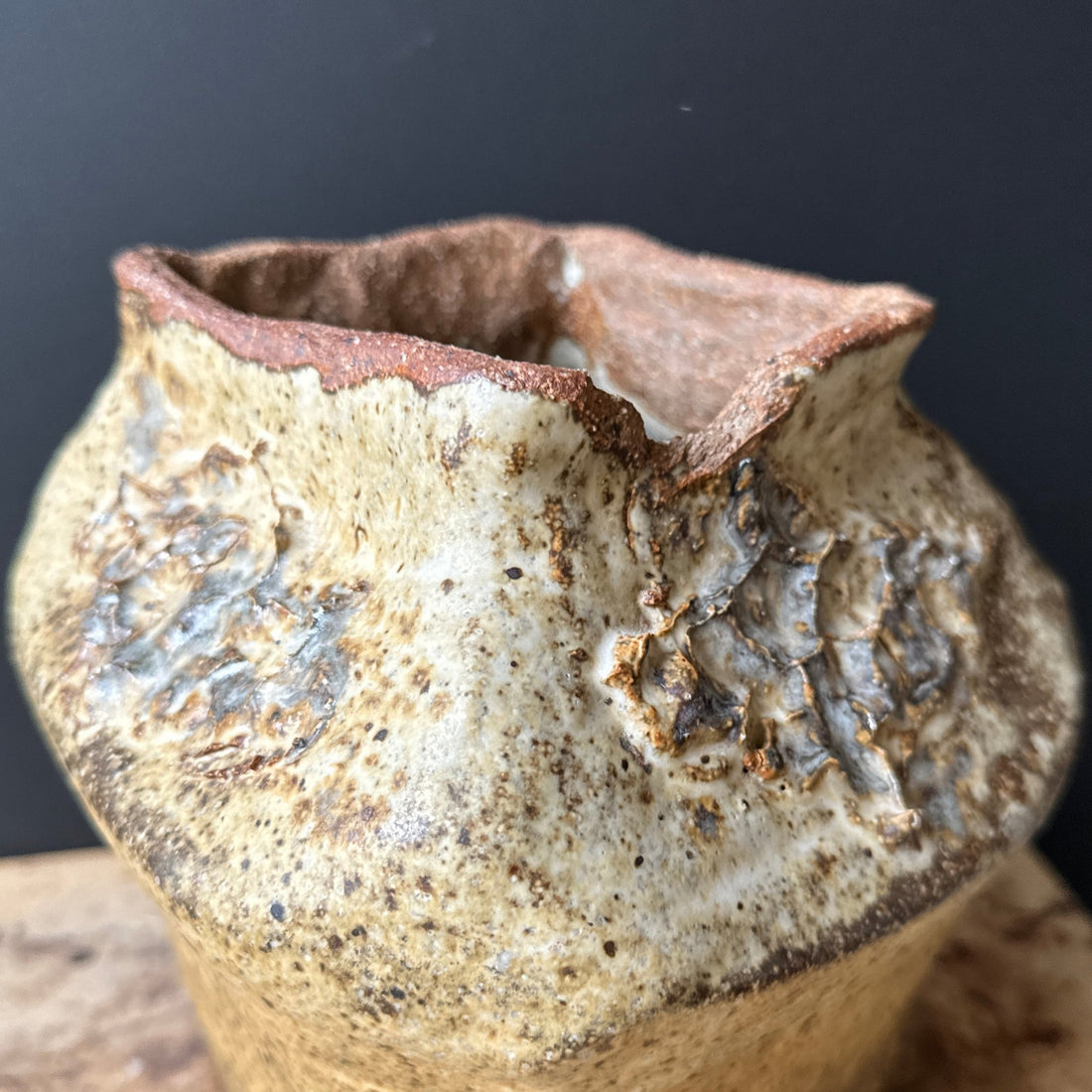 1970's Hand-Constructed Studio Pottery Vase - Monte Visión