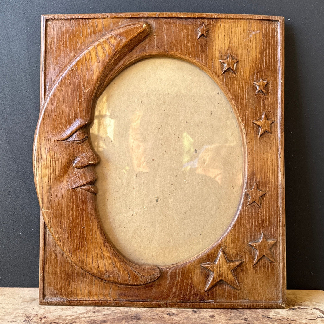 1980's Moon & Stars Wood Frame - Monte Visión