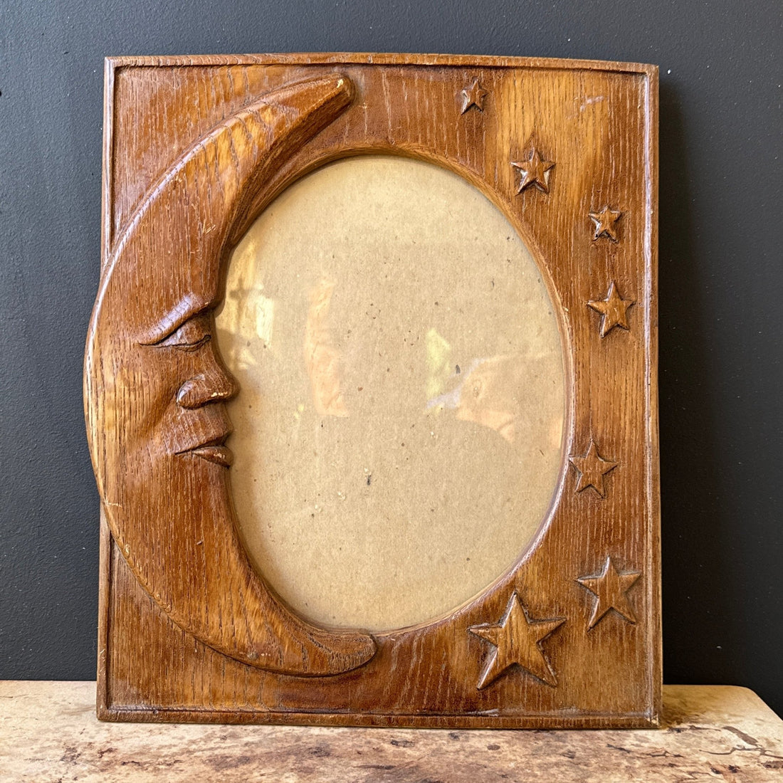 1980's Moon & Stars Wood Frame - Monte Visión