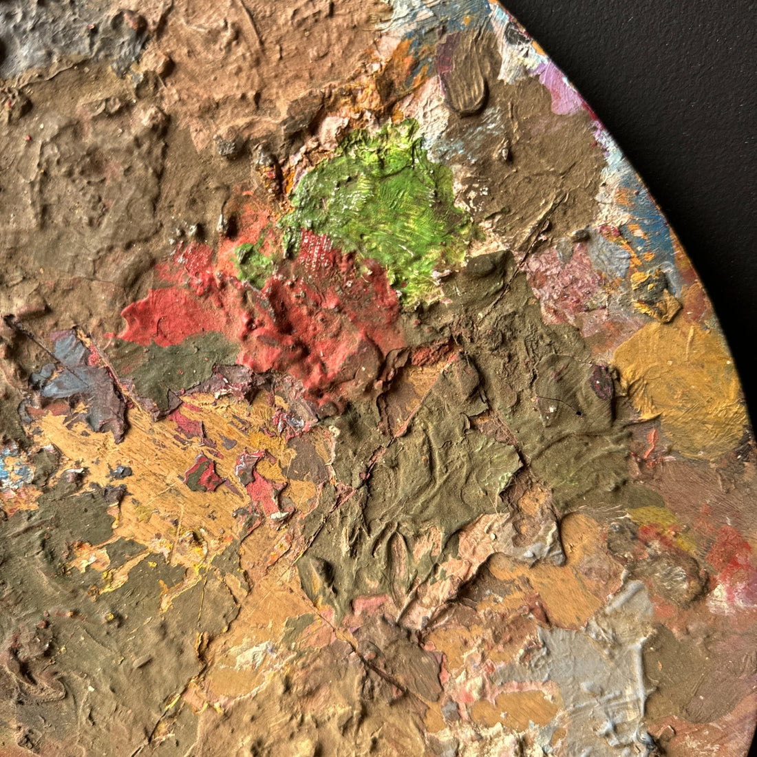 Antique Artist Painters Palette - Monte Visión