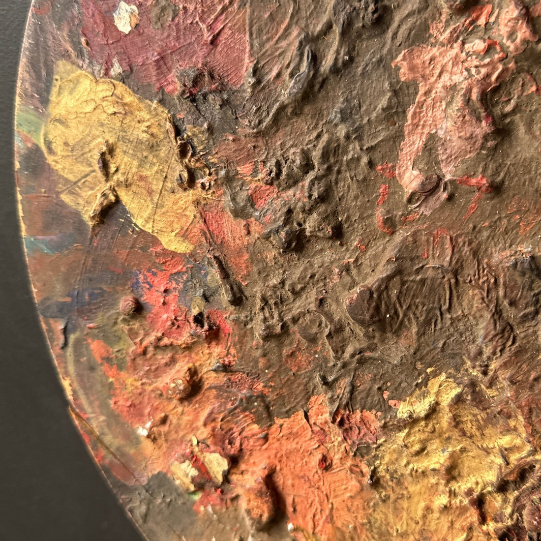 Antique Artist Painters Palette - Monte Visión