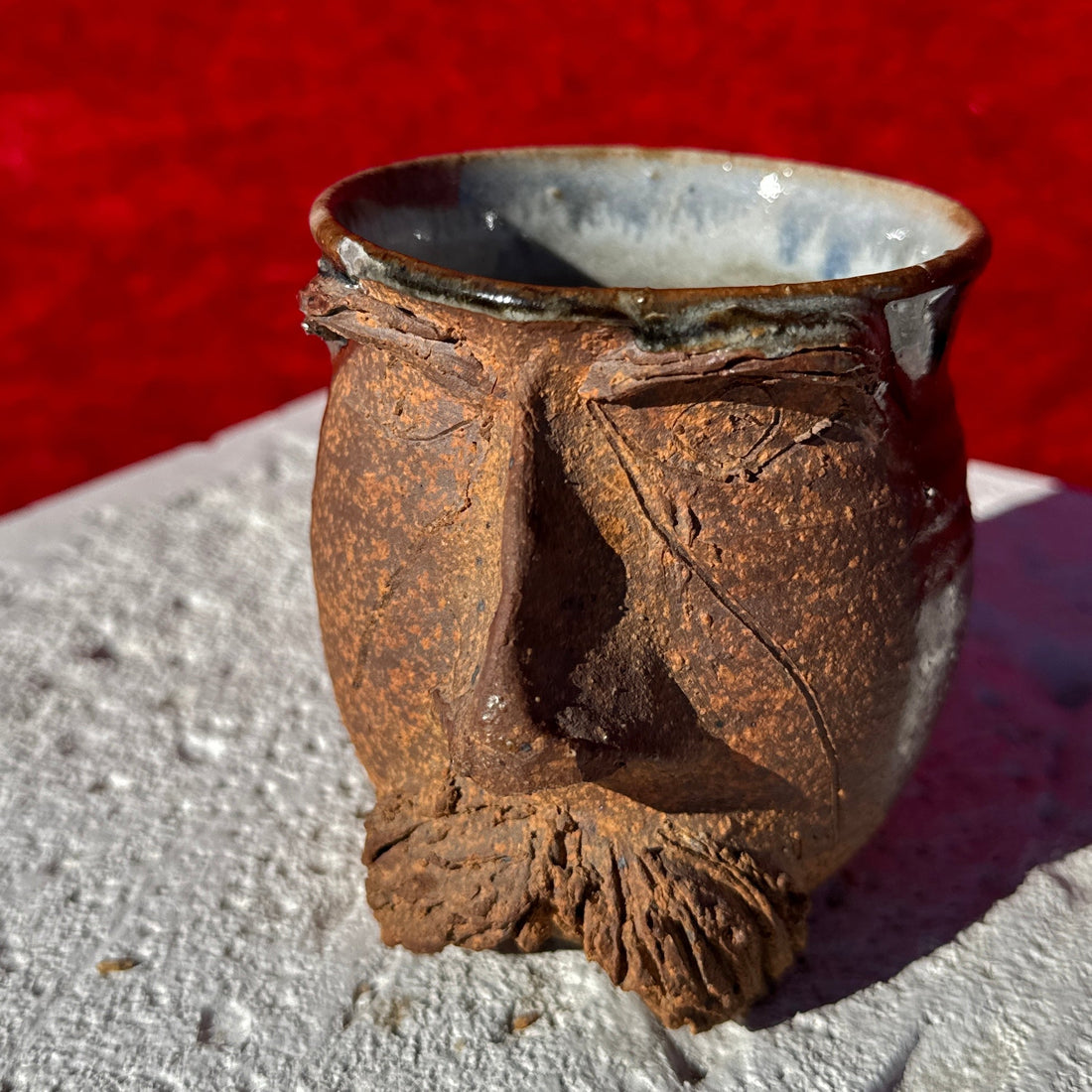 Artist-Made Mustache Man Single Mug - Monte Visión