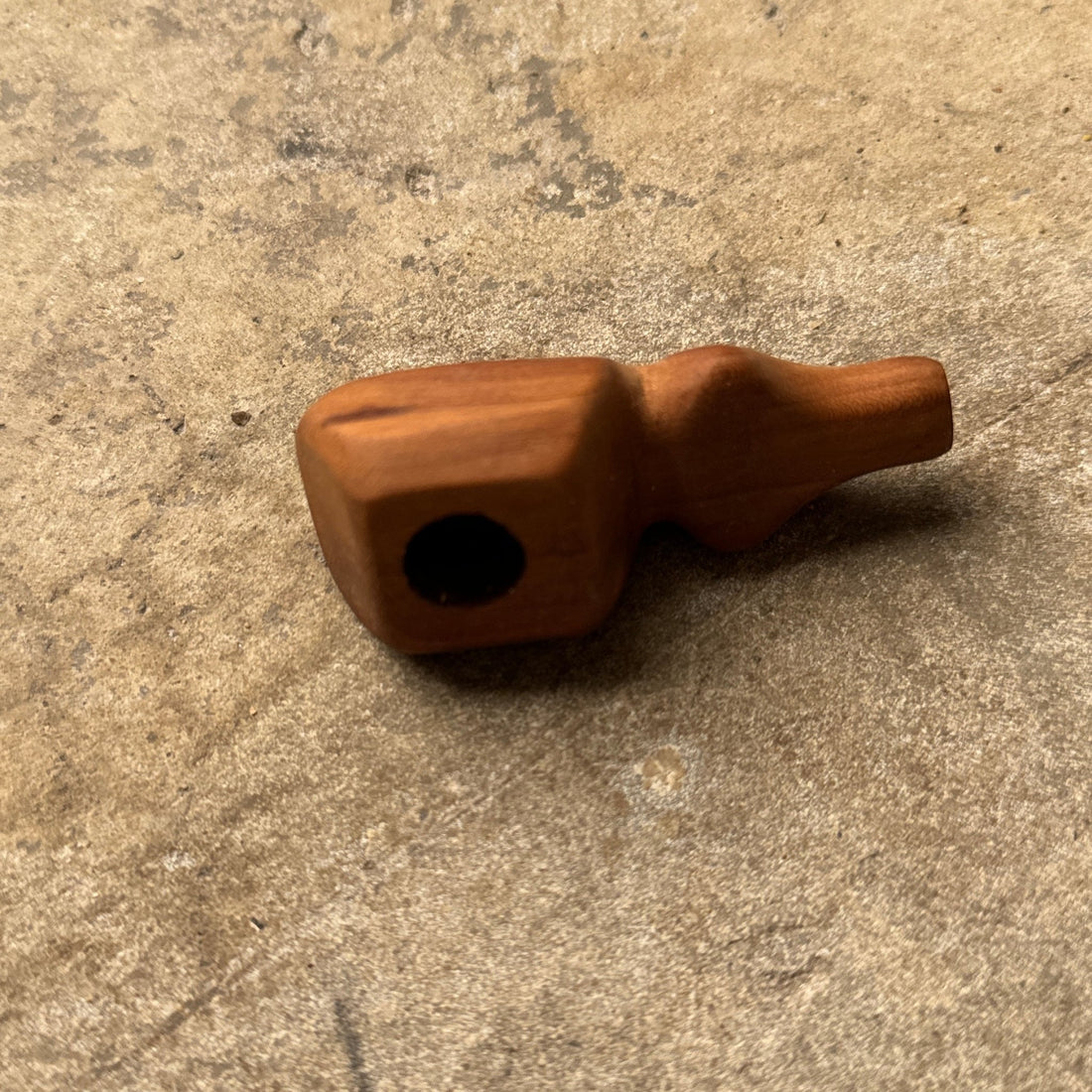 Deadstock Carved Wood Mini-Pipe #1 - Monte Visión