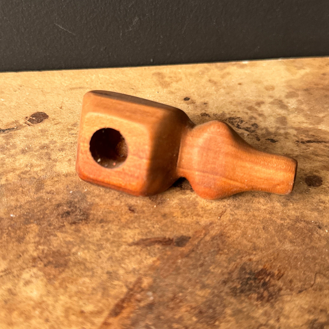 Deadstock Carved Wood Mini-Pipe #1 - Monte Visión