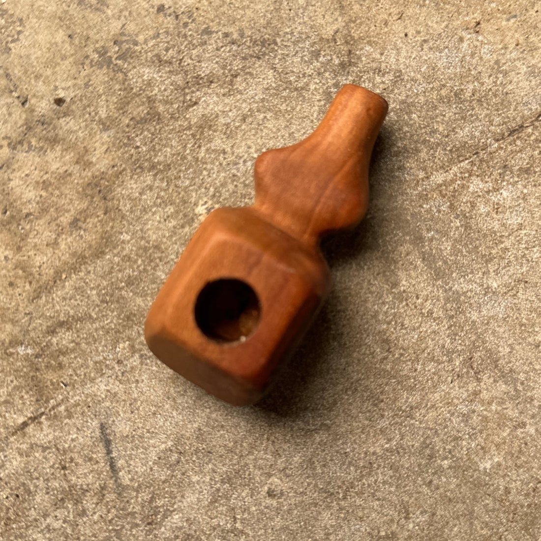 Deadstock Carved Wood Mini-Pipe #1 - Monte Visión