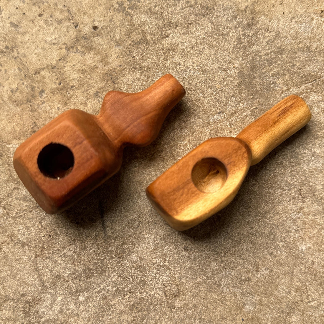 Deadstock Carved Wood Mini-Pipe #1 - Monte Visión