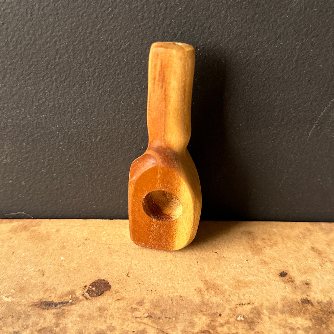 Deadstock Carved Wood Mini-Pipe #2 - Monte Visión